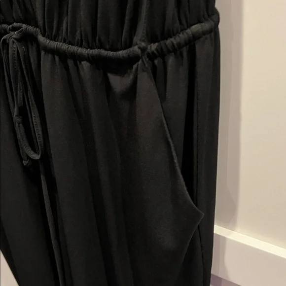 BCBGeneration Sleek Black Jumpsuit Size S - Picture 5 of 9